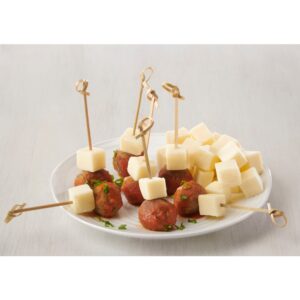 Muenster Cheese Cubes | Styled