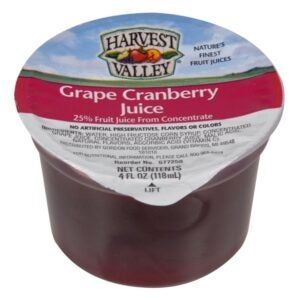 Grape Cranberry Juice Cup | Packaged