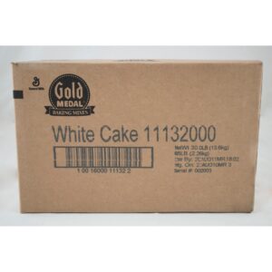 5# WHITE CAKE MIX GOLD MEDAL GEN.MILL | Corrugated Box