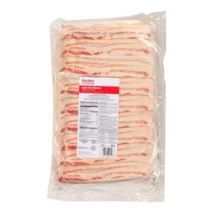 Hardwood-Smoked Laid-Out Bacon, 22-26 Slices Per Pound | Packaged