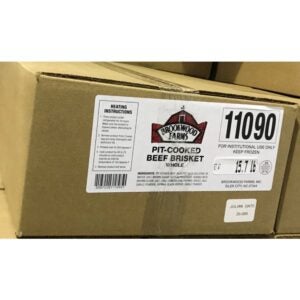 Hickory-Smoke Whole Beef Barbecue Brisket | Corrugated Box