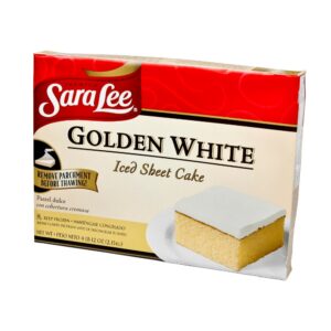 Yellow Cake with White Icing | Packaged