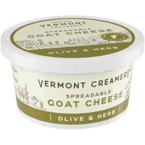 Vermont Creamery Creamy Olive & Herb Goat Cheese | Packaged