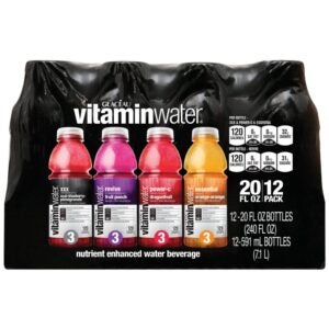 Variety Pack Vitamin Water | Packaged