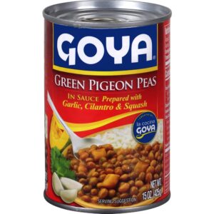 Green Pigeon Peas in Sauce | Packaged