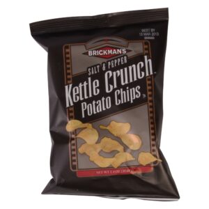 Salt & Pepper Kettle Crunch Chips | Packaged