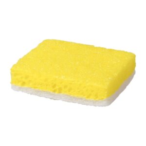 Scrubbing Sponge White/Yellow | Raw Item