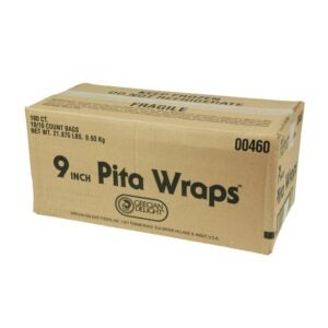 White Pita Wraps | Corrugated Box