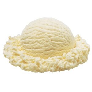 Vanilla Hard Serve Ice Cream | Raw Item