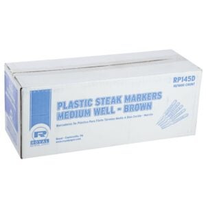 Medium-well Steak Markers | Corrugated Box