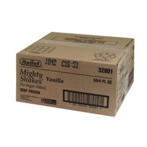 50-4FLZ MIGHTY SHAKE NSA VANILLA | Corrugated Box