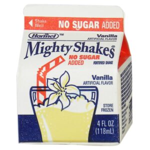 50-4FLZ MIGHTY SHAKE NSA VANILLA | Packaged