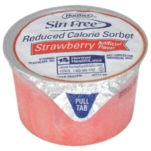 Sorbet Redc Cal Strawb 48-3z Sin Free | Packaged