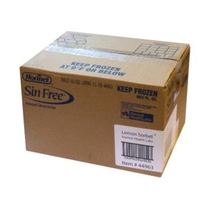 Sorbet Redc Cal Lemon 48-3z Sin Free | Corrugated Box