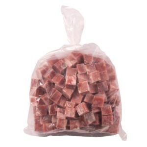 2-5# DICED PORK DELUXE IQF CMA | Packaged