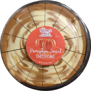 The Father's Table Pumpkin Swirl Cheesecake | Packaged