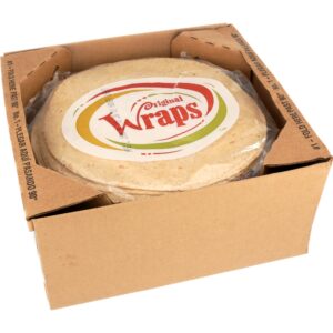 Honey Wheat Flour Tortilla Wraps | Packaged