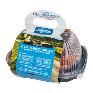 Rotisserie Bone-in Split Turkey Breast | Packaged