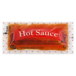 Sauce Hot 200-3 gm Pc Pkts PPI | Packaged