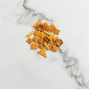 Reduced-fat Cheddar Snack Mix | Styled