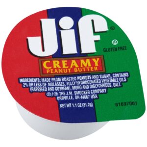 JIF 1.1OZ PC PEANUT BTTR 120CT | Packaged