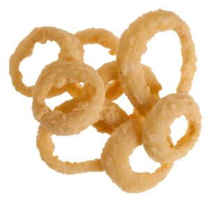 Flour-Coated Onion Rings | Raw Item