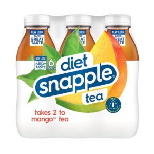 Snapple Diet Takes 2 To Mango Tea | Packaged