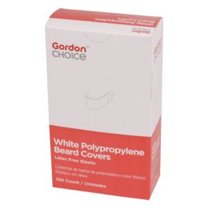 COVER BEARD WHT POLY 1-100CT GCHC | Packaged