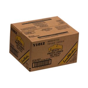 3/8 Inch Regular Cut French Fries | Corrugated Box