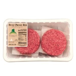 Meadowland Farms Prime Steakburger Patties | Packaged