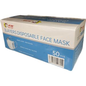 Three Layer Disposable Masks | Packaged