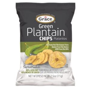 GRACE GREENPLANTAIN CHIP 71G | Packaged