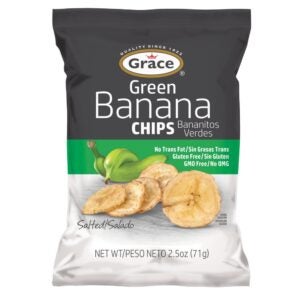 Grace Green Banana Chips 71g | Packaged