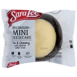Mini New York Style Cheesecake | Packaged
