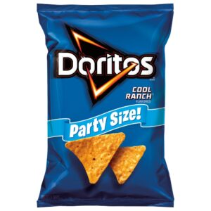 Party Size Cool Ranch Flavored Tortilla Chips | Packaged