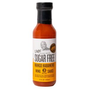 Mango Habanero Wing Sauce, Sugar Free | Packaged