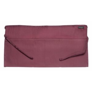 Burgundy Half Waist Apron | Raw Item