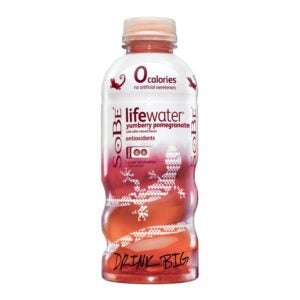 Zero-Calorie Sobe Life Water | Packaged