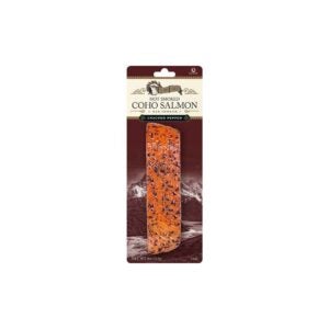 Hot Smoked Pepper Salmon | Packaged