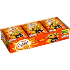 Flavor Blasted Xtra Cheddar Goldfish Crackers Multi-pack | Packaged