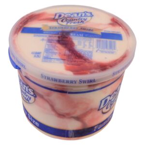 Strawberry Swirl Ice Cream | Packaged