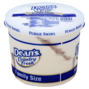 Dean's Fudge Wave Ice Cream | Packaged