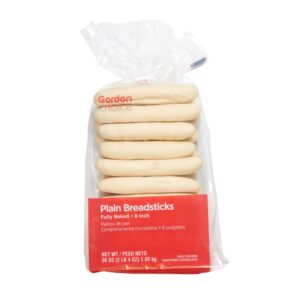 Plain Breadsticks | Packaged