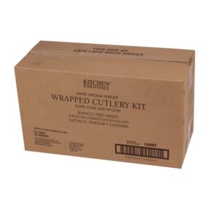 Fork/Knife/Spoon Cutlery Kits | Corrugated Box