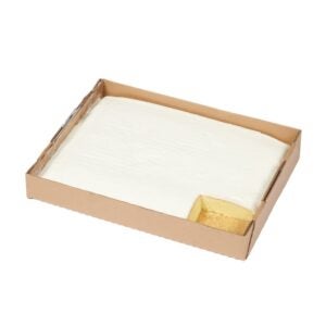 Yellow Sheet Cake with White Icing | Raw Item