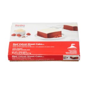 Red Velvet Sheet Cake | Packaged