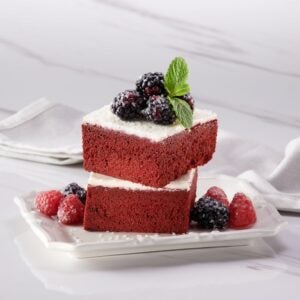 Red Velvet Sheet Cake | Styled