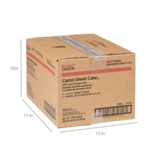 Carrot Sheet Cake | Corrugated Box