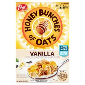 Vanilla Honey Bunches of Oats 12oz | Packaged