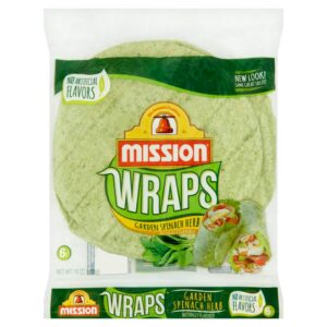 Garden Spinach and Herb Wrap | Packaged